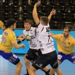 16.09.2020. Flensburg. 1. kolejka Ligi Mistrzów piłkarzy ręcznych: Flensburg-Handewitt - Łomża Vive Kielce / Krzysztof Bujnowicz / Radio Kielce