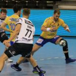 16.09.2020. Flensburg. 1. kolejka Ligi Mistrzów piłkarzy ręcznych: Flensburg-Handewitt - Łomża Vive Kielce / Krzysztof Bujnowicz / Radio Kielce