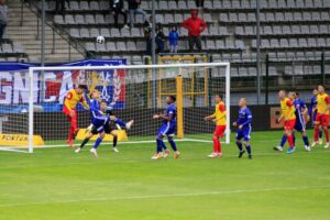 26.09.2020 Legnica. Mecz Miedź Legnica - Korona Kielce / Krzysztof Bujnowicz / Radio Kielce