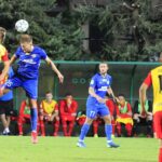 11.09.2020. Niepołomice. 3. kolejka Fortuna 1 ligi: Puszcza Niepołomice - Korona Kielce / Krzysztof Bujnowicz / Radio Kielce