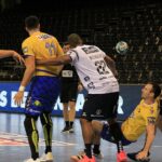 16.09.2020. Flensburg. 1. kolejka Ligi Mistrzów piłkarzy ręcznych: Flensburg-Handewitt - Łomża Vive Kielce / Krzysztof Bujnowicz / Radio Kielce