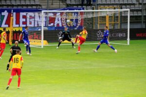 26.09.2020 Legnica. Mecz Miedź Legnica - Korona Kielce / Krzysztof Bujnowicz / Radio Kielce