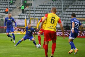 26.09.2020. Legnica. Mecz Miedź Legnica - Korona Kielce / Miedź Legnica