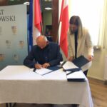 28.09.2020 Opatów. Konsultacje w sprawie strategii województwa świętokrzyskiego. Na zdjęciu: Andrzej Grządziel - wójt Lipnika / Emilia Sitarska / Radio Kielce