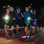 24.09.2020. Kielce. „Światłobieżnia” - projekt kieleckich biegaczy / Wiktor Taszłow / Radio Kielce