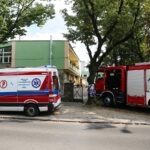 24.09.2020. Kielce. Alarm bombowy w Szkole Podstawowej Sióstr Nazaretanek / Wiktor Taszłow / Radio Kielce