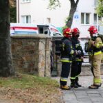 24.09.2020. Kielce. Alarm bombowy w Szkole Podstawowej Sióstr Nazaretanek / Wiktor Taszłow / Radio Kielce