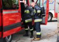 24.09.2020. Kielce. Alarm bombowy w Szkole Podstawowej Sióstr Nazaretanek / Wiktor Taszłow / Radio Kielce