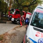 24.09.2020. Kielce. Alarm bombowy w Szkole Podstawowej Sióstr Nazaretanek / Wiktor Taszłow / Radio Kielce