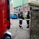 24.09.2020. Kielce. Alarm bombowy w Szkole Podstawowej Sióstr Nazaretanek / Wiktor Taszłow / Radio Kielce