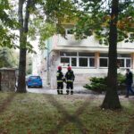 24.09.2020. Kielce. Alarm bombowy w Szkole Podstawowej Sióstr Nazaretanek / Wiktor Taszłow / Radio Kielce