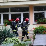 24.09.2020. Kielce. Alarm bombowy w Szkole Podstawowej Sióstr Nazaretanek / Wiktor Taszłow / Radio Kielce