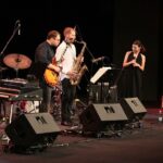 24.09.2020. Kielce. Festiwal Memorial To Miles. Kasia Osterczy Trio / Wiktor Taszlow / Radio Kielce