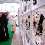 28.09.2020. Kielce. SACROEXPO - XXI Międzynarodowa Wystawa Budownictwa i Wyposażenia Kościołów, Sztuki Sakralnej i Dewocjonaliów / Wiktor Taszłow / Radio Kielce