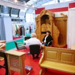 28.09.2020. Kielce. SACROEXPO - XXI Międzynarodowa Wystawa Budownictwa i Wyposażenia Kościołów, Sztuki Sakralnej i Dewocjonaliów / Wiktor Taszłow / Radio Kielce