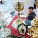 28.09.2020. Kielce. SACROEXPO - XXI Międzynarodowa Wystawa Budownictwa i Wyposażenia Kościołów, Sztuki Sakralnej i Dewocjonaliów / Wiktor Taszłow / Radio Kielce