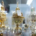 28.09.2020. Kielce. SACROEXPO - XXI Międzynarodowa Wystawa Budownictwa i Wyposażenia Kościołów, Sztuki Sakralnej i Dewocjonaliów / Wiktor Taszłow / Radio Kielce