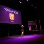 29.09.2020. Kielce. Mała scena KCK. Nagrody "Nadzieje Kielc". Na zdjęciu: Zuzanna Chrabąszcz / Wiktor Taszłow / Radio Kielce