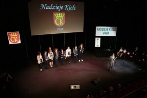 29.09.2020. Kielce. Mała scena KCK. Nagrody "Nadzieje Kielc" / Wiktor Taszłow / Radio Kielce