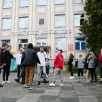 01.09.2020 Kielce. Inauguracja roku szkolnego w Zespole Szkół Mechanicznych / Wiktor Taszłow / Radio Kielce