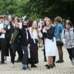 01.09.2020 Kielce. Inauguracja roku szkolnego w Zespole Państwowych Szkół Plastycznych im. Józefa Szermentowskiego / Wiktor Taszłow / Radio Kielce