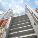 03.09.2020 Bilcza. Kładka dla pieszych nad rozbudowywaną drogą krajową nr 73 / Wiktor Taszłow / Radio Kielce