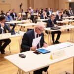 07.09.2020. Kielce. Sesja Sejmiku Województwa Świętokrzyskiego. Na zdjęciu (w środku): Marek Jońca - członek zarządu województwa świętokrzyskiego / Wiktor Taszłow / Radio Kielce