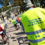 12.09.2020. Kielce. Pielgrzymka rowerowa na Święty Krzyż z biskupem / Wiktor Taszłow / Radio Kielce