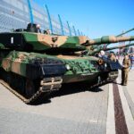 09.09.2020. Kielce. Międzynarodowy Salon Przemysłu Obronnego. Czołg Podstawowy LEOPARD 2PL / Wiktor Taszłow / Radio Kielce