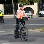 12.09.2020. Kielce. Pielgrzymka rowerowa na Święty Krzyż z biskupem. Na zdjęciu: ks. bp Marian Florczyk / Wiktor Taszłow / Radio Kielce