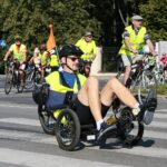 12.09.2020. Kielce. Pielgrzymka rowerowa na Święty Krzyż z biskupem / Wiktor Taszłow / Radio Kielce