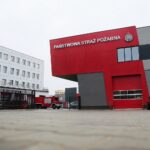 10.09.2020. Kielce. Siedziba jednostki ratowniczo-gaśniczej nr 1 po remoncie / Wiktor Taszłow / Radio Kielce