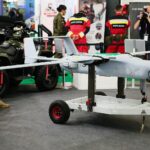 09.09.2020. Kielce. Międzynarodowy Salon Przemysłu Obronnego. Bezzałogowy statek powietrzny BSR SCANEAGLE / Wiktor Taszłow / Radio Kielce