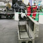 09.09.2020. Kielce. Międzynarodowy Salon Przemysłu Obronnego. Bezzałogowy statek powietrzny BSR SCANEAGLE / Wiktor Taszłow / Radio Kielce