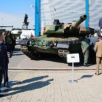 09.09.2020. Kielce. Międzynarodowy Salon Przemysłu Obronnego. Czołg Podstawowy LEOPARD 2PL / Wiktor Taszłow / Radio Kielce
