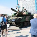 09.09.2020. Kielce. Międzynarodowy Salon Przemysłu Obronnego. Czołg Podstawowy LEOPARD 2PL / Wiktor Taszłow / Radio Kielce