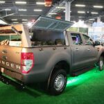 09.09.2020. Kielce. Międzynarodowy Salon Przemysłu Obronnego. Ford Ranger XLT - nowy pojazd terenowy dla Polskiej Armii / Wiktor Taszłow / Radio Kielce