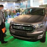 09.09.2020. Kielce. Międzynarodowy Salon Przemysłu Obronnego. Ford Ranger XLT - nowy pojazd terenowy dla Polskiej Armii / Wiktor Taszłow / Radio Kielce