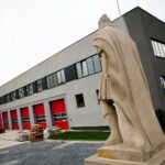 10.09.2020. Kielce. Siedziba jednostki ratowniczo-gaśniczej nr 1 po remoncie / Wiktor Taszłow / Radio Kielce