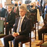 10.09.2020. Kielce. Wręczenie Medali Stulecia Odzyskanej Niepodległości. Na zdjęciu: Krzysztof Słoń - senator PiS / Wiktor Taszłow / Radio Kielce