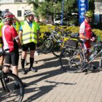 12.09.2020. Kielce. Pielgrzymka rowerowa na Święty Krzyż z biskupem / Wiktor Taszłow / Radio Kielce