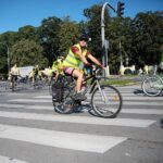 12.09.2020. Kielce. Pielgrzymka rowerowa na Święty Krzyż z biskupem / Wiktor Taszłow / Radio Kielce