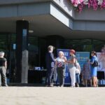 12.09.2020. Kielce. Amazonki zachęcały do wykonywania badań profilaktycznych / Wiktor Taszłow / Radio Kielce