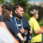 1209.2020. Kielce. European Rover Challenge. Na zdjęciu (w środku): Łukasz Wilczyński - prezes European Space Foundation i główny organizator ERC / Wiktor Taszłow / Radio Kielce