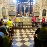 12.09.2020. Święty Krzyż. Rowerowa Pielgrzymka na Święty Krzyż / Wiktor Taszłow / Radio Kielce