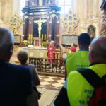 12.09.2020. Święty Krzyż. Rowerowa Pielgrzymka na Święty Krzyż / Wiktor Taszłow / Radio Kielce