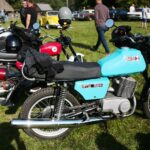 13.09.2020. Tokarnia. 14. Świętokrzyski Zlot Motocykli SHL i Pojazdów Zabytkowych im. Ryszarda Mikurdy / Wiktor Taszłow / Radio Kielce