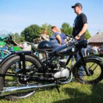 13.09.2020. Tokarnia. 14. Świętokrzyski Zlot Motocykli SHL i Pojazdów Zabytkowych im. Ryszarda Mikurdy / Wiktor Taszłow / Radio Kielce