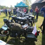 13.09.2020. Tokarnia. 14. Świętokrzyski Zlot Motocykli SHL i Pojazdów Zabytkowych im. Ryszarda Mikurdy / Wiktor Taszłow / Radio Kielce