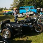 13.09.2020. Tokarnia. 14. Świętokrzyski Zlot Motocykli SHL i Pojazdów Zabytkowych im. Ryszarda Mikurdy / Wiktor Taszłow / Radio Kielce